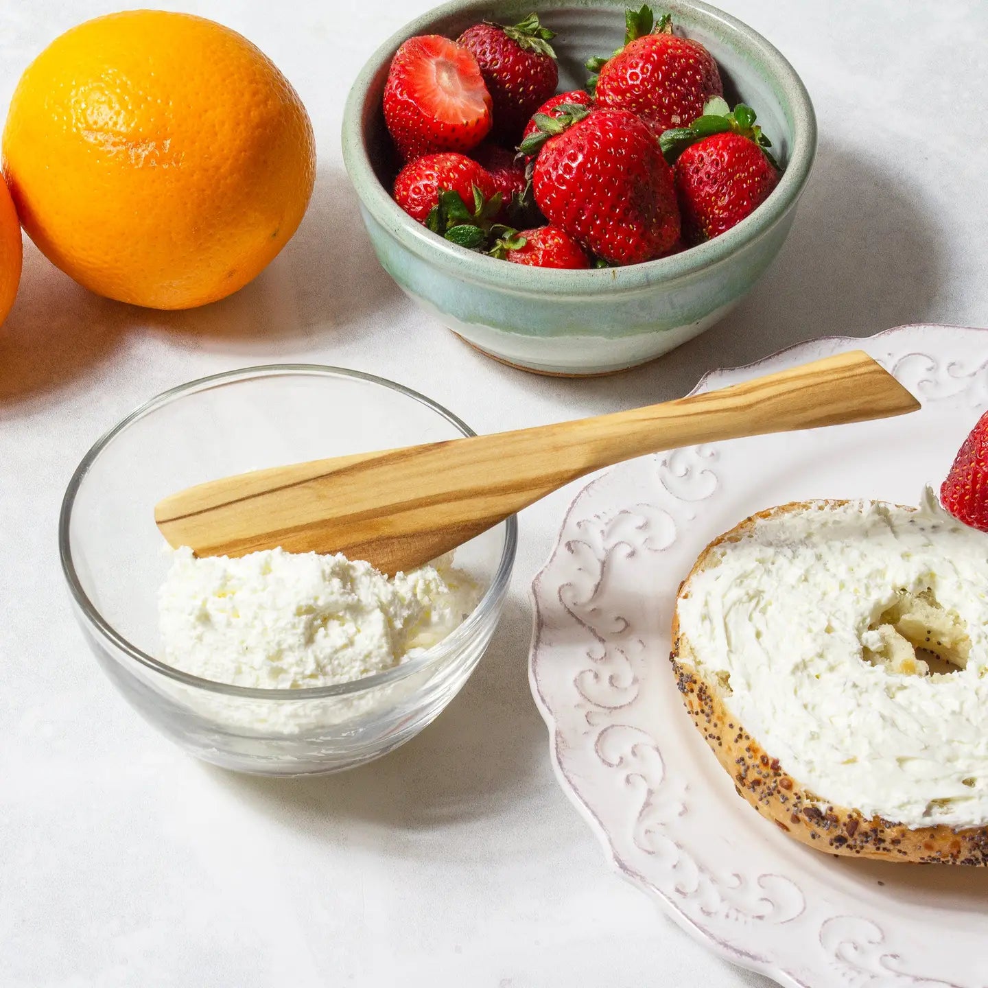 Rock & Branch® Olive Wood Spreader Knife