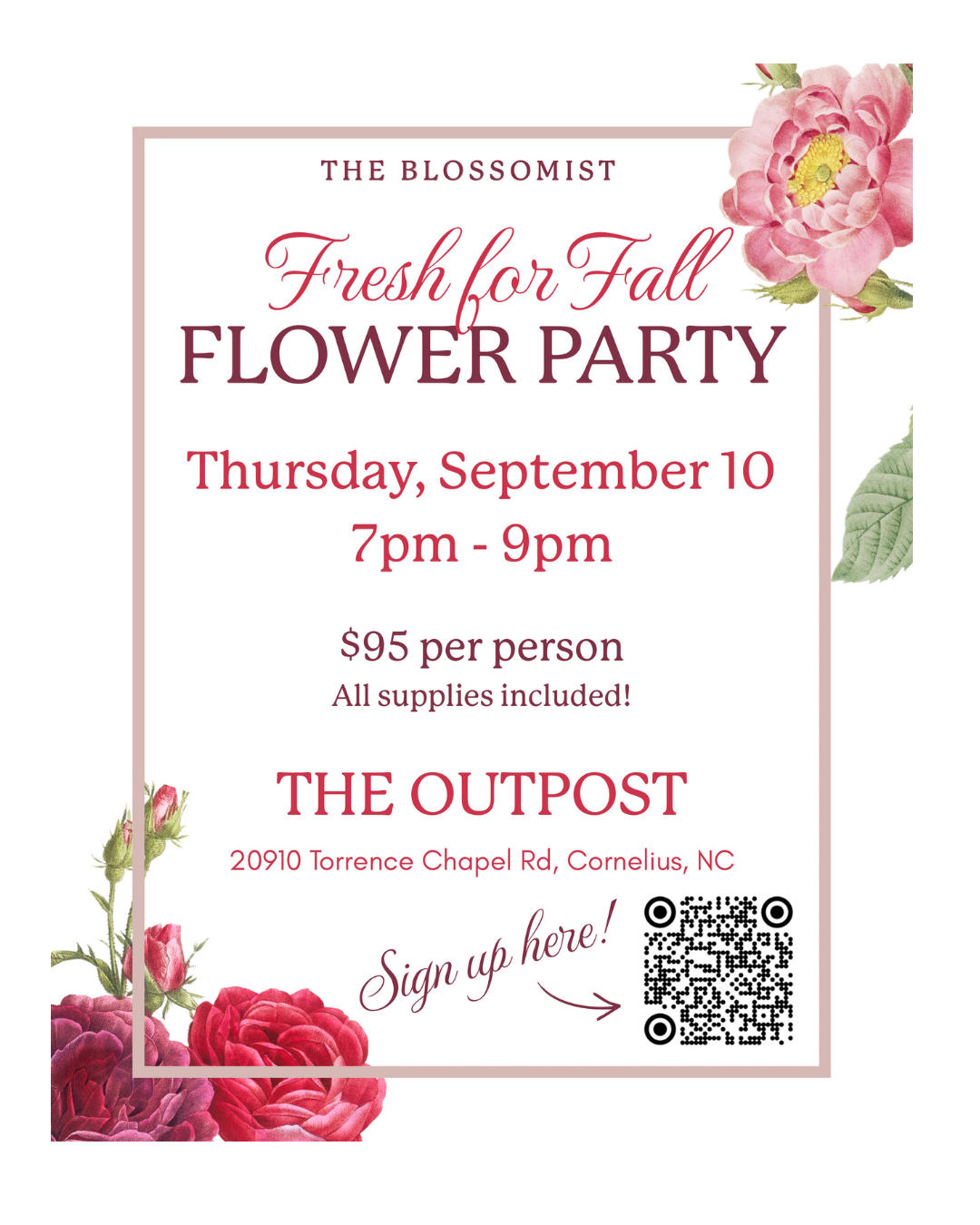 Flower Party at The Outpost