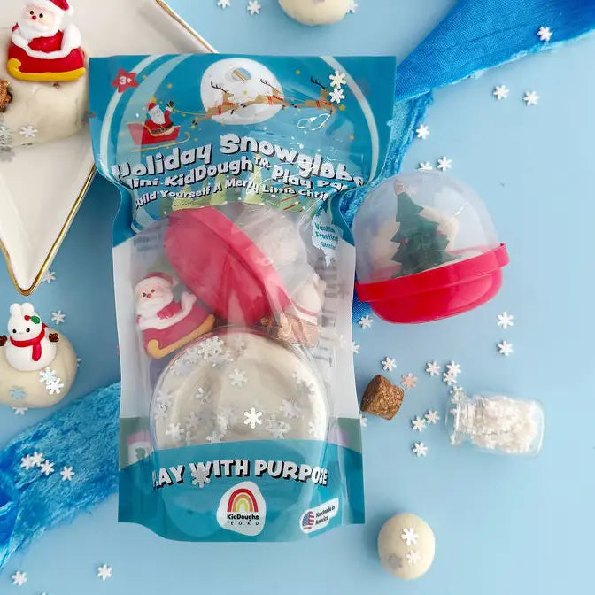 Holiday Snowglobe Mini Kiddough Play Pack