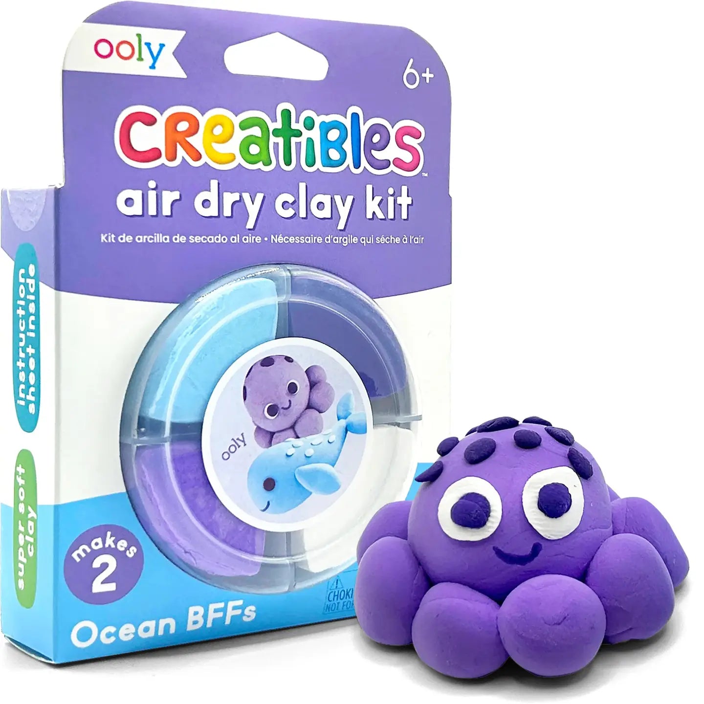 Creatibles: Air Dry Clay Bffs Kit - Ocean Pals