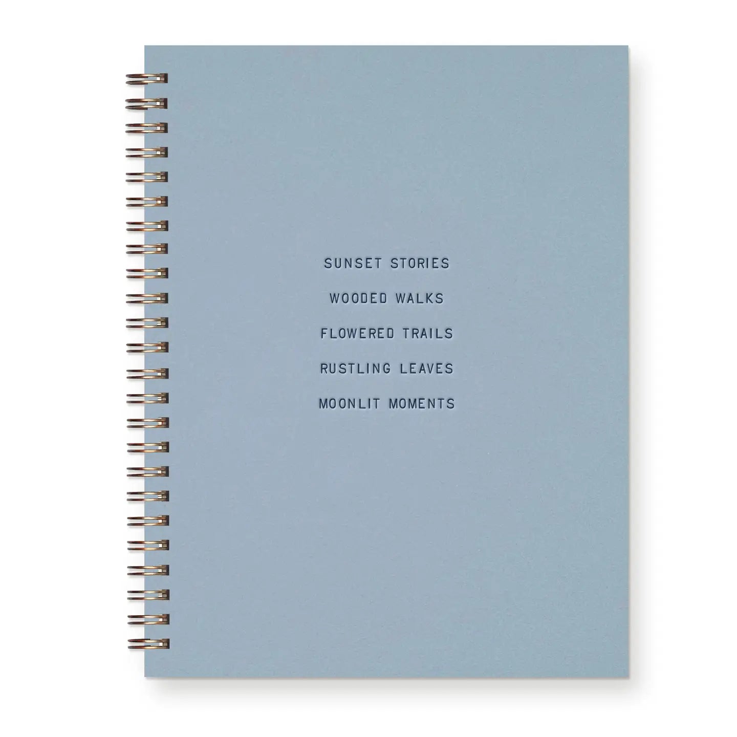 Sunset Stories Journal in Sky Blue : Lined Notebook
