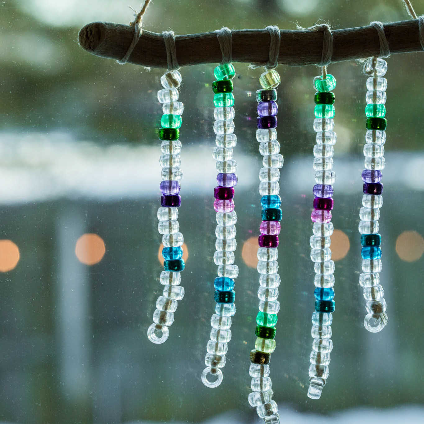 Camp Outpost: Beaded Suncatcher