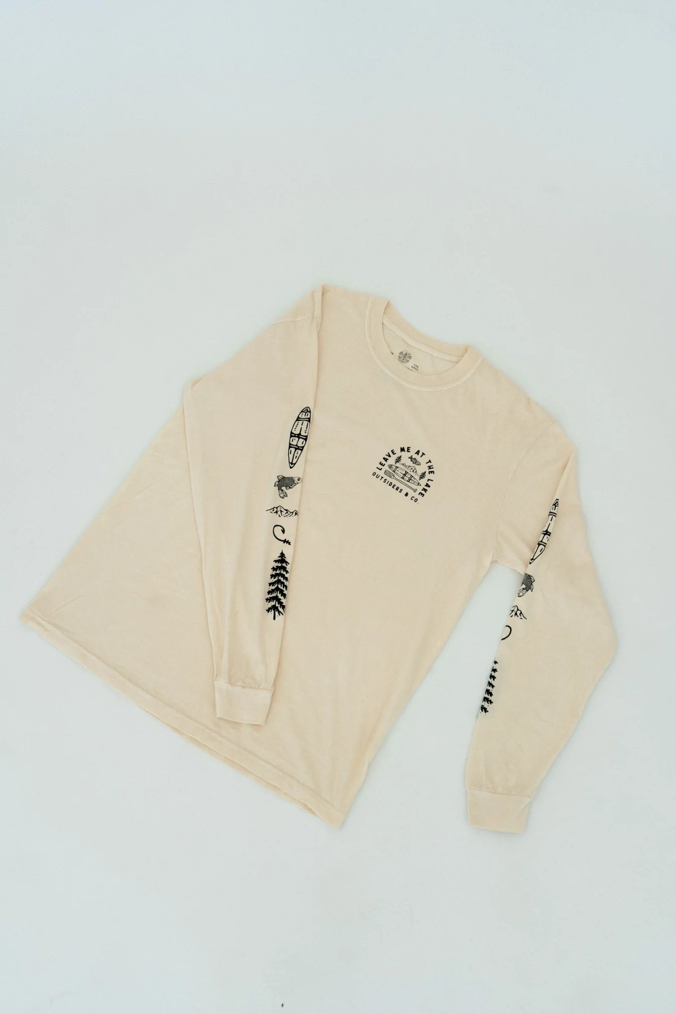 Lake Icon Long Sleeve Shirt