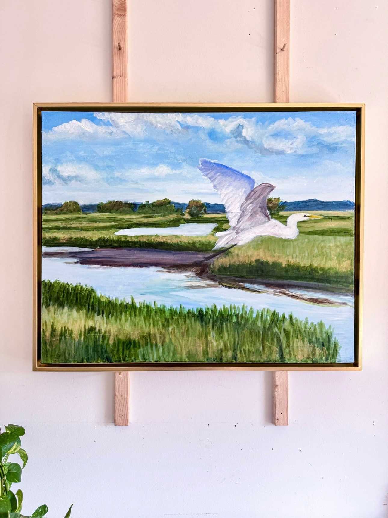 Skillpop: Blue Heron Painting