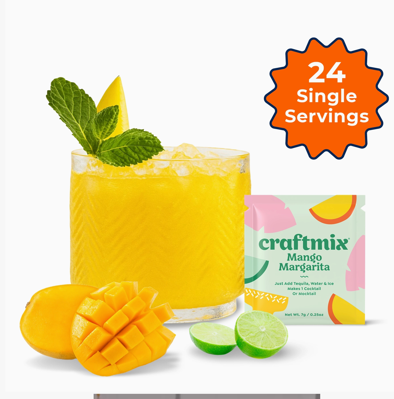 Mango Margarita Mixer - Single Packets / Caddy Refills