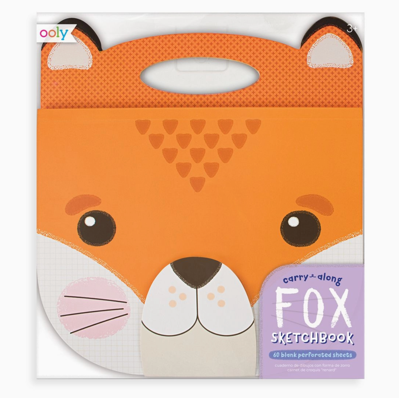 Carry Along: Sketchbook - Fox (9" X 7" Paper;60 Sheets)