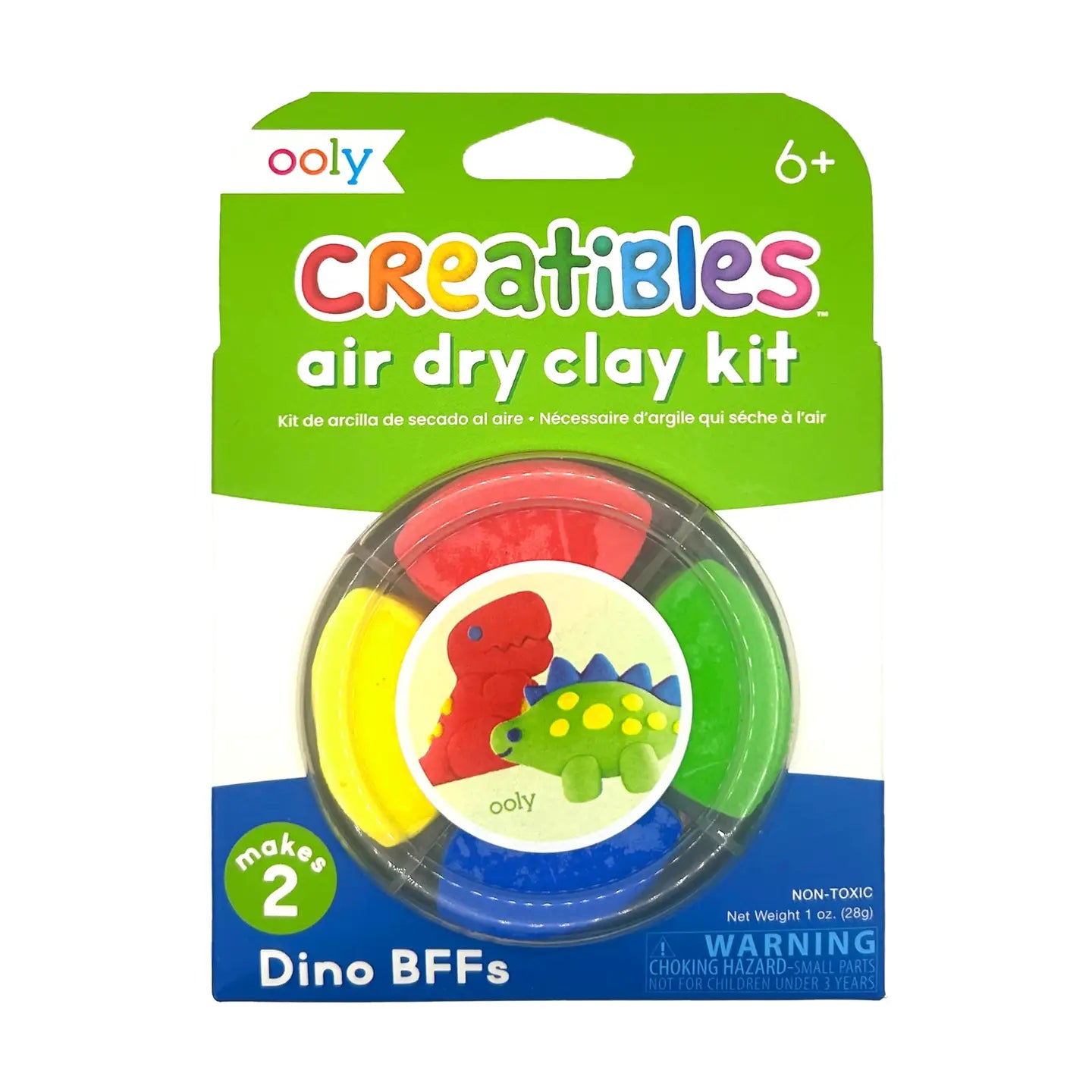 Creatibles: Air Dry Clay Bffs Kit - Dino. Pals