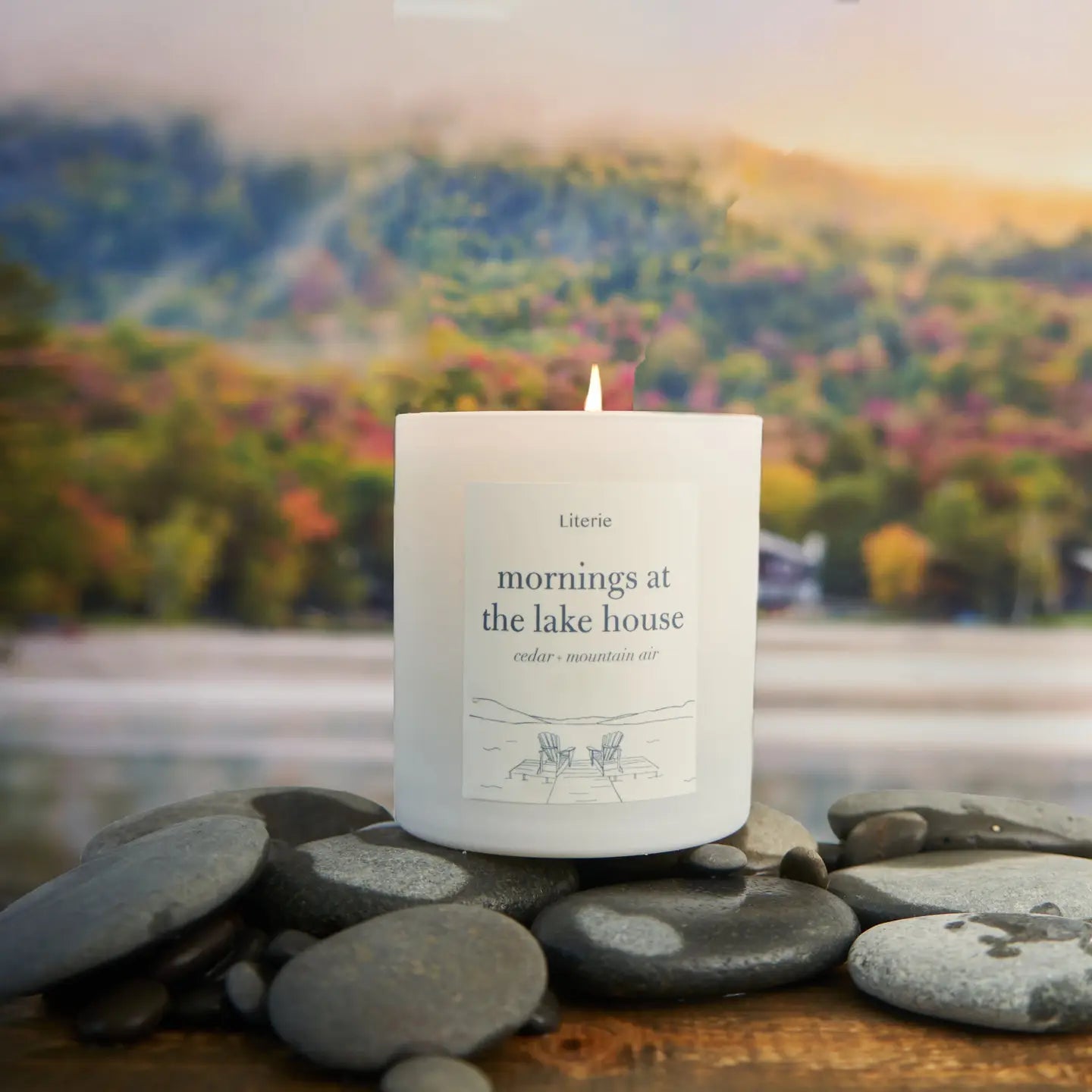 Mornings At the Lake House Candle