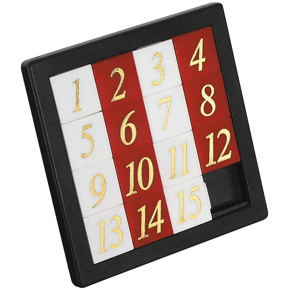 Neato! Number Slide Puzzle -Math, Travel Size, Retro