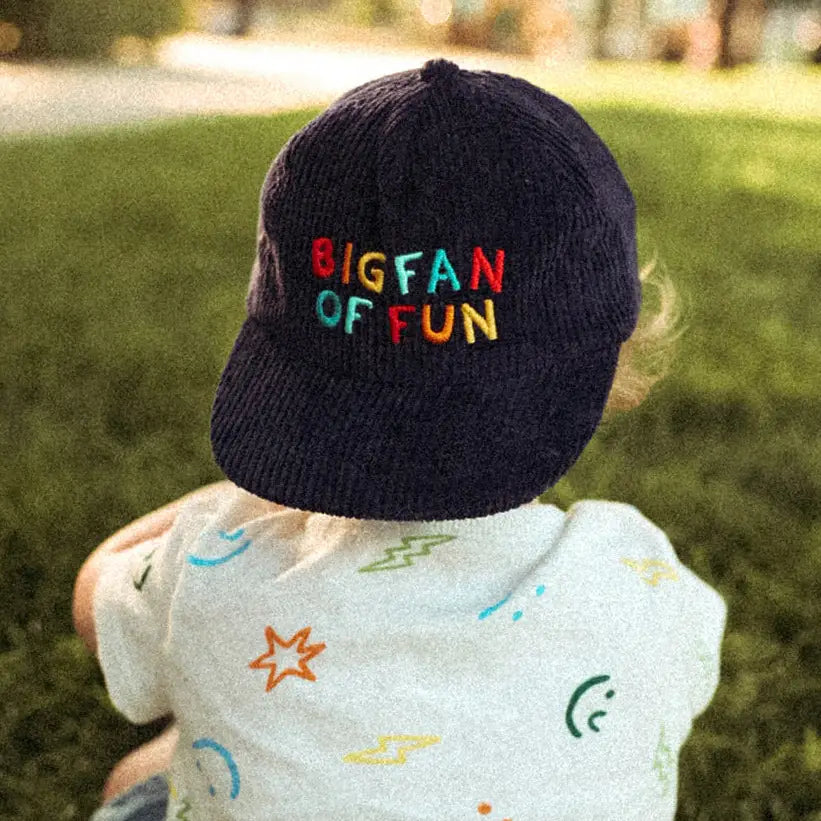 Corduroy Snapback Hat | Big Fan of Fun