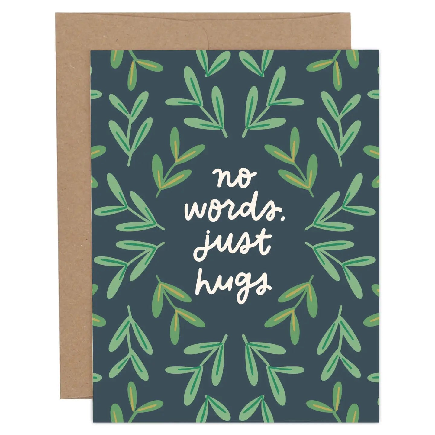 No Words Just Hugs Greeting Card