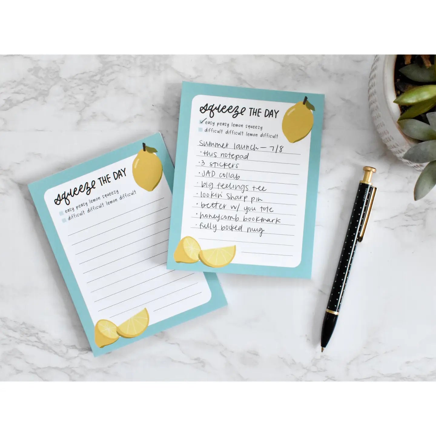 Squeeze the Day Notepad