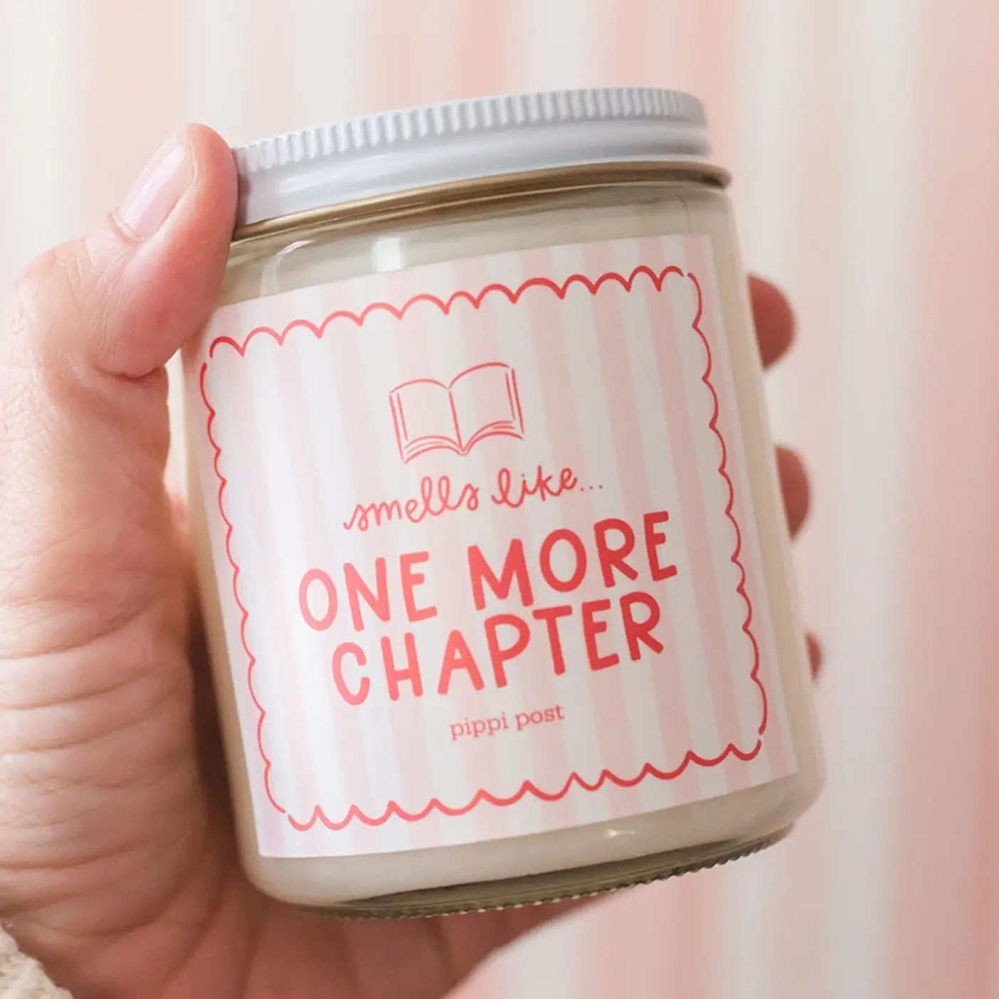 One More Chapter Scented Soy Hand-Poured Candle