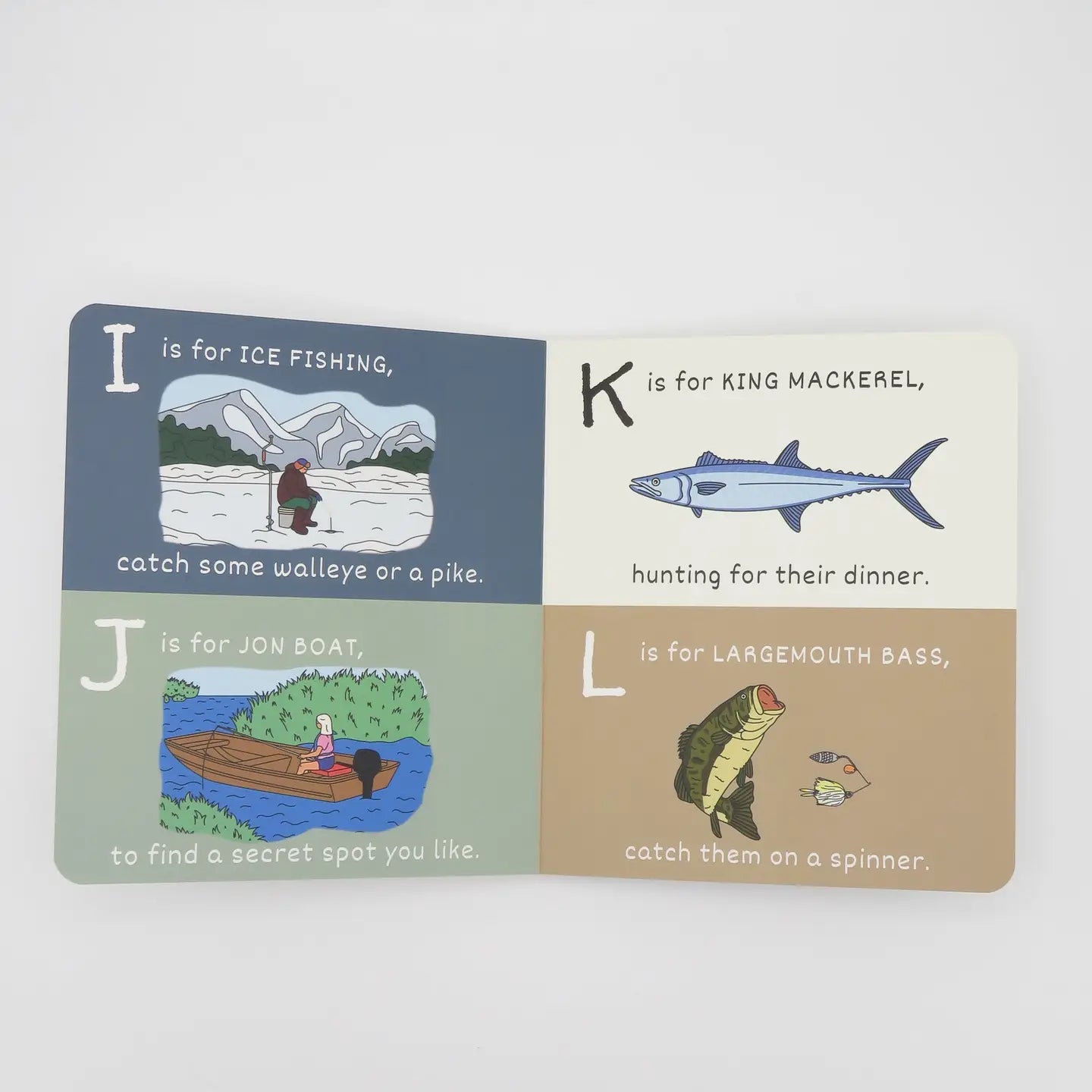 ABC's of Fishing Board Book