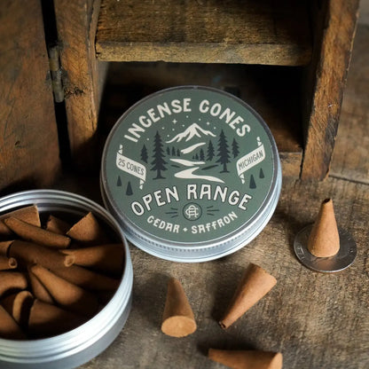 Ambush Candle Co. - Open Range | Cedar + Saffron Incense