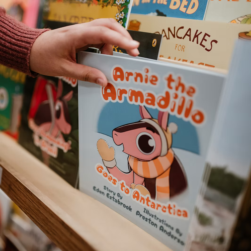 Arnie the Armadillo Goes to Antarctica Book