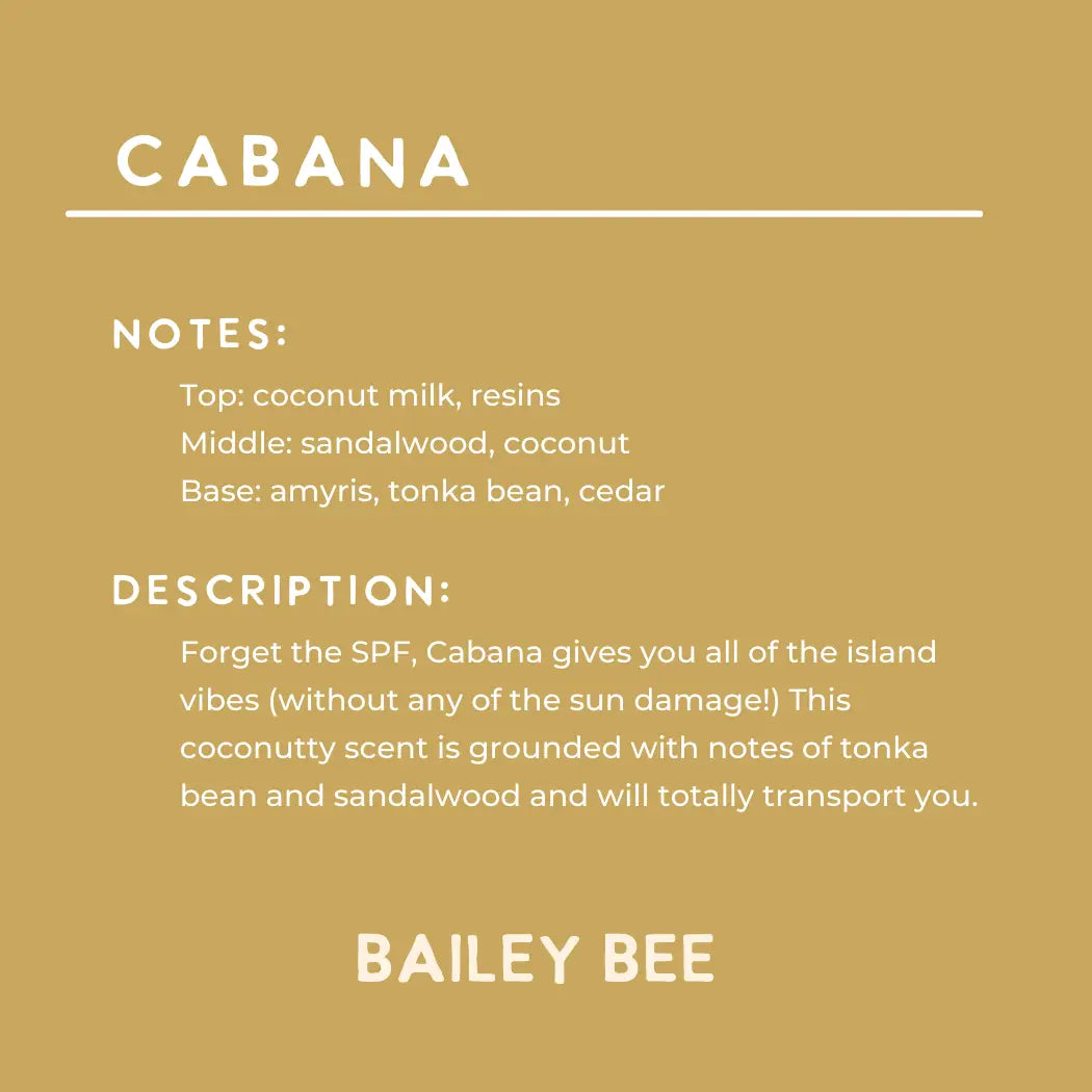 Cabana | 11oz Recycled Glass Coconut Wax Candle