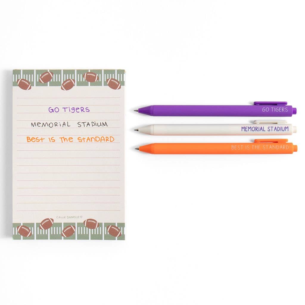 Clemson, SC Football Game Day Pen Set