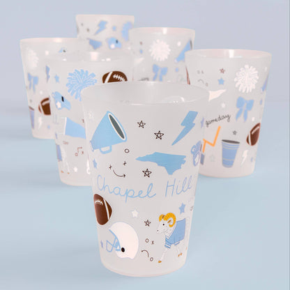 Chapel Hill Football Game Day 16oz Stadium Cups