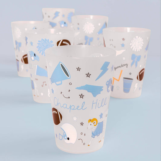 Chapel Hill Football Game Day 16oz Stadium Cups