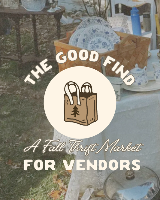 The Good Find Thrift Market Vendor Fee