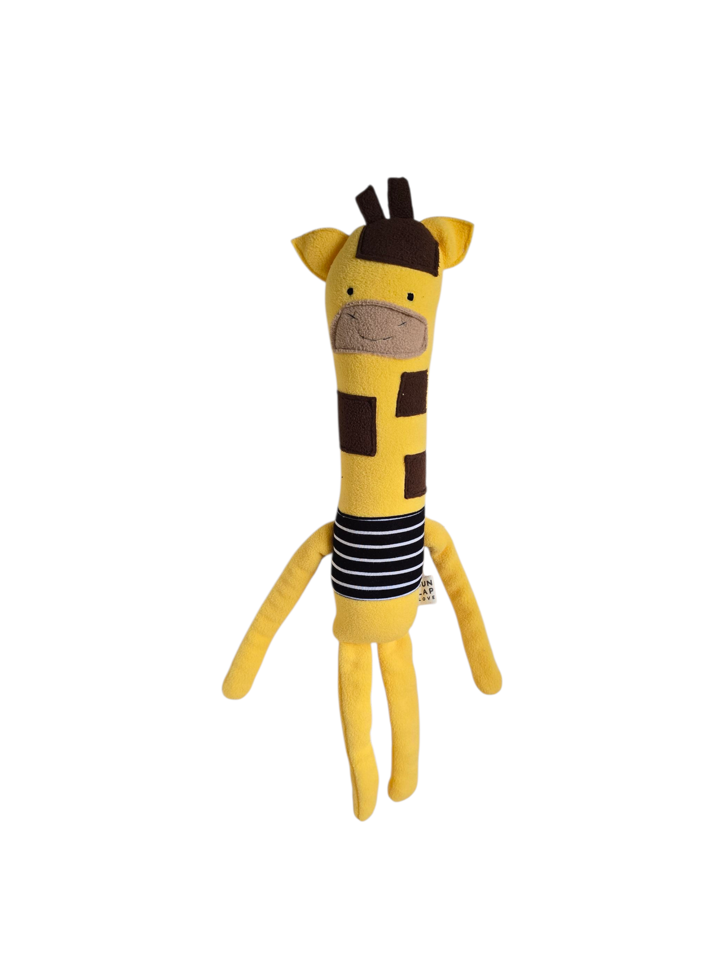 Toby the Giraffe, handmade plush toy