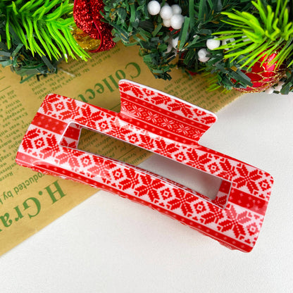 Funny Christmas Hair Clip Snowflake Bells