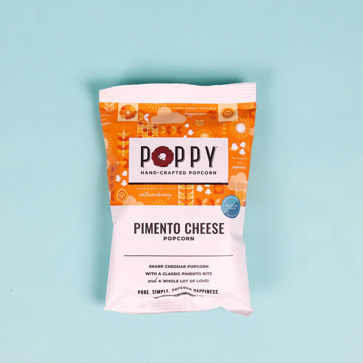 Pimento Cheese Popcorn Snack Bag