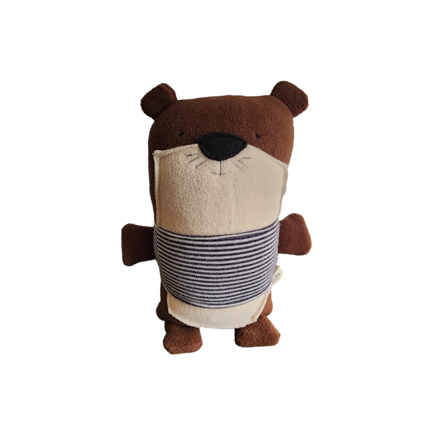 Ollie the Otter, handmade plush toy