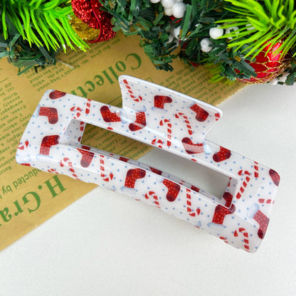 Funny Christmas Hair Clip Snowflake Bells