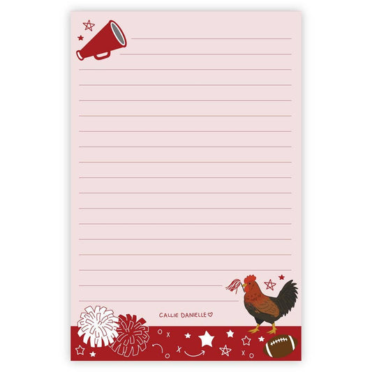 Columbia Football Game Day 4x6 Lined Notepad