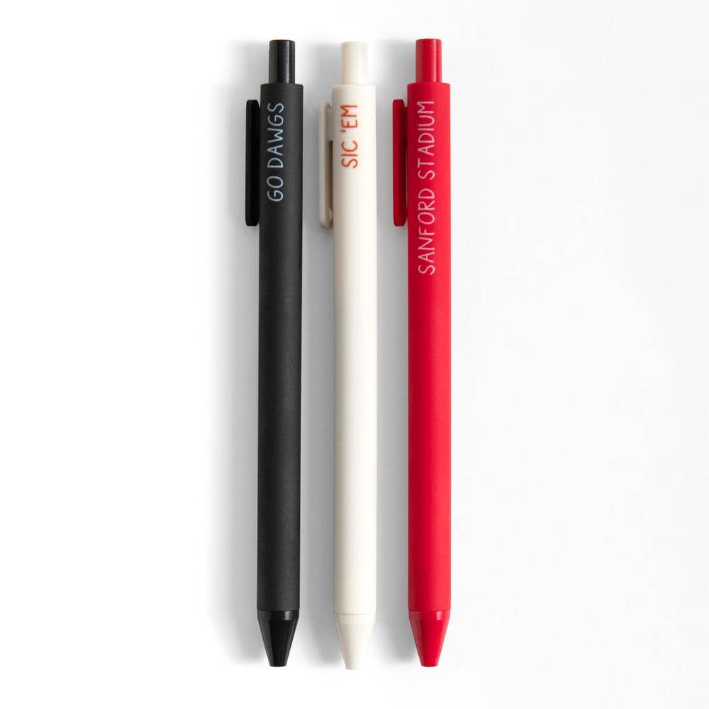 Athens Football Game Day Pen Set
