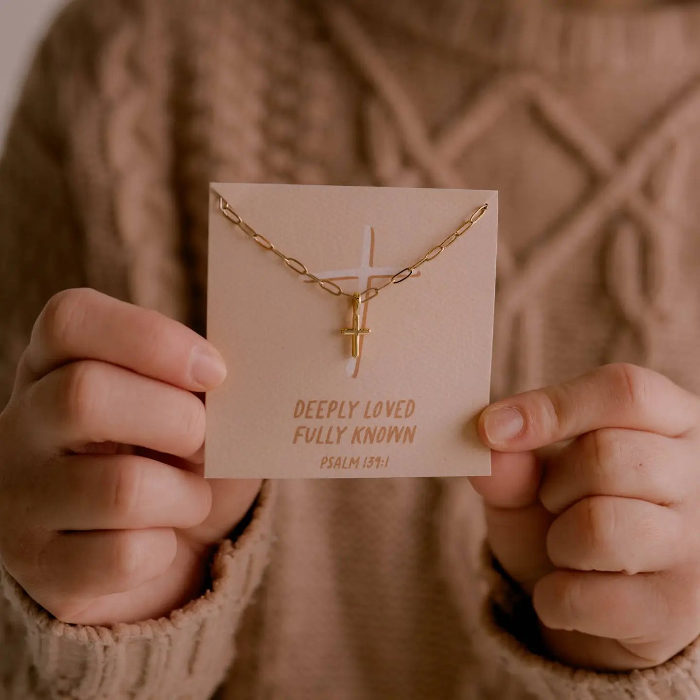 Deeply Loved Fully Known Charm Necklace