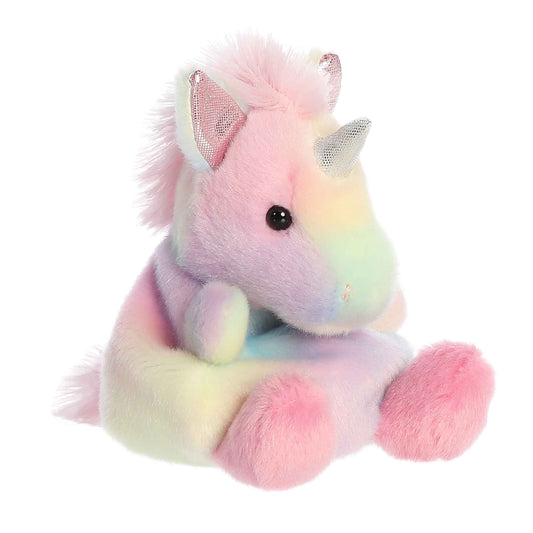 Sorbet Unicorn Palm Pal Stuffed Animal