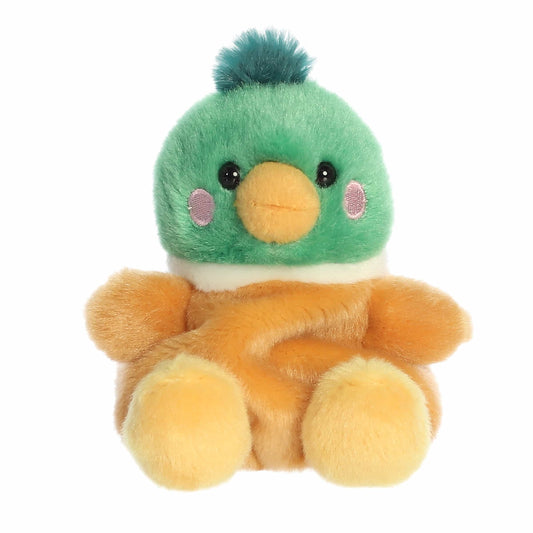 Puddles Mallard Duck Palm Pal Stuffed Animal