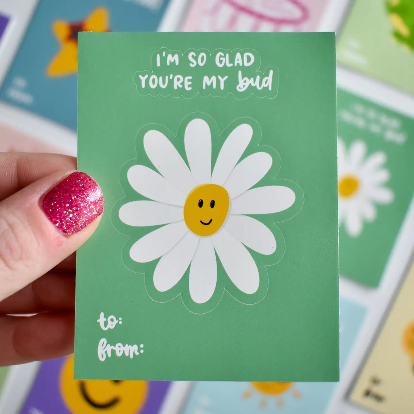 So Glad You're My Bud Sticker Gram®