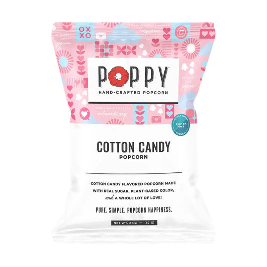 Poppy Snack Size Cotton Candy Popcorn