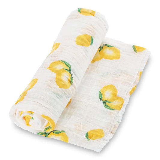 When Life Hands You Lemons Baby Muslin Swaddle Blanket