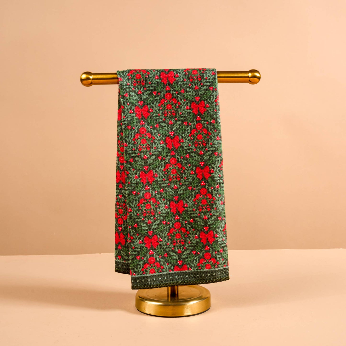 Waffle Tea Towel-A Merry Moment