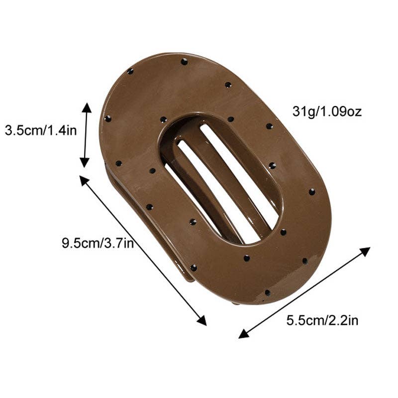 Simple Polka Dots Hair Claw Clip MK2PPM6W6HCP540