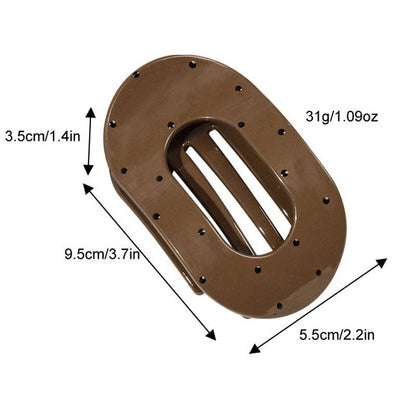 Simple Polka Dots Hair Claw Clip MK2PPM6W6HCP540