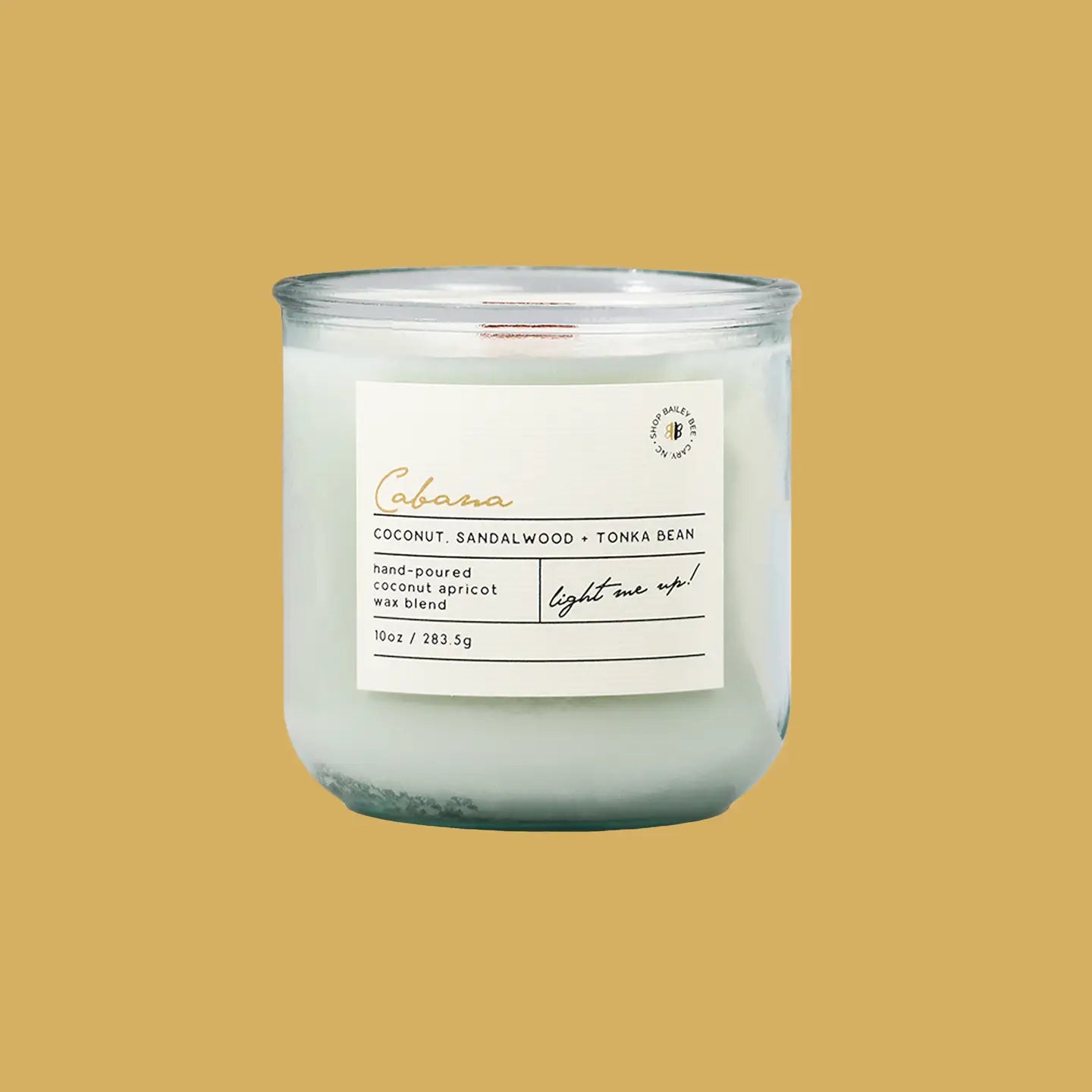 Cabana | 11oz Recycled Glass Coconut Wax Candle