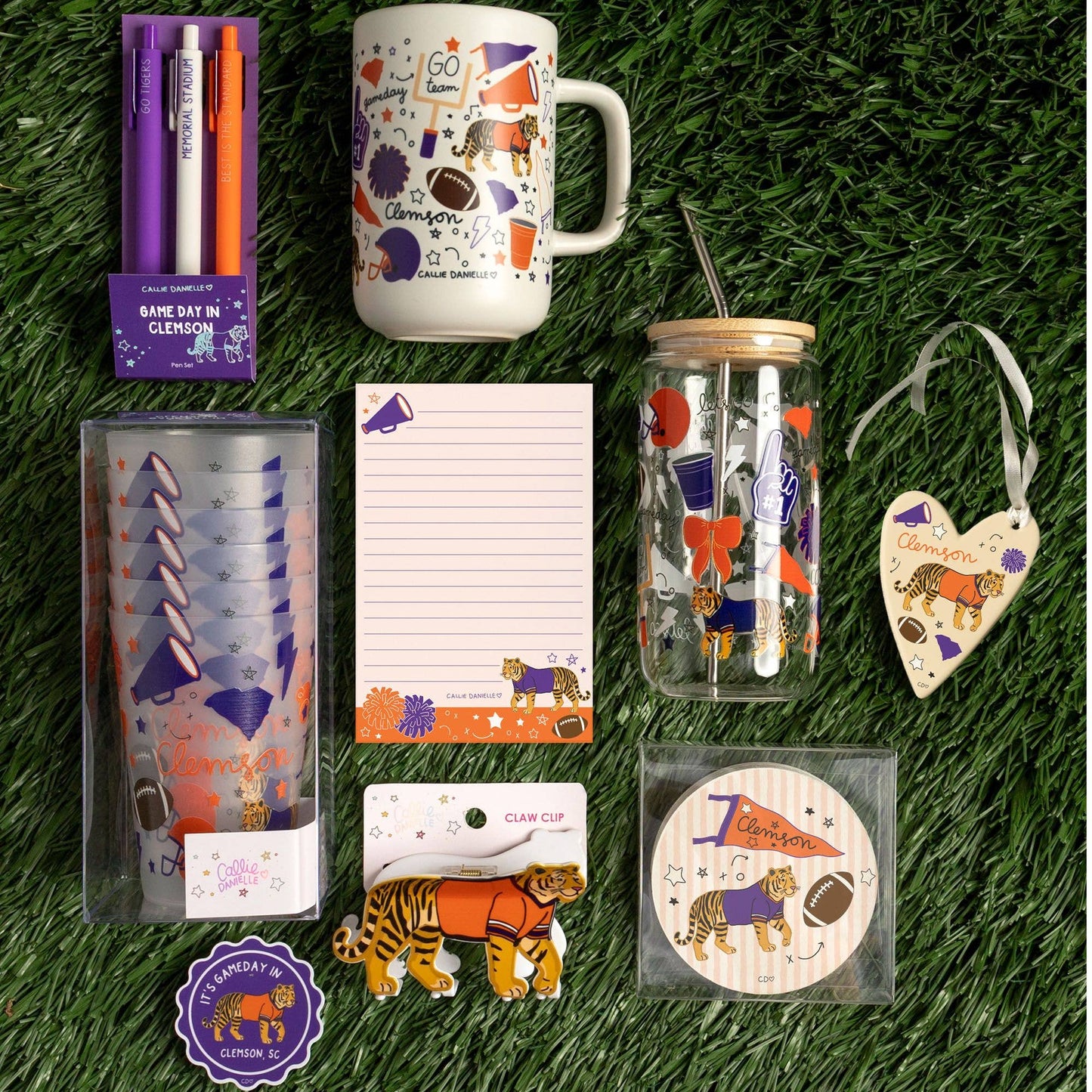Clemson, SC Football Game Day Pen Set