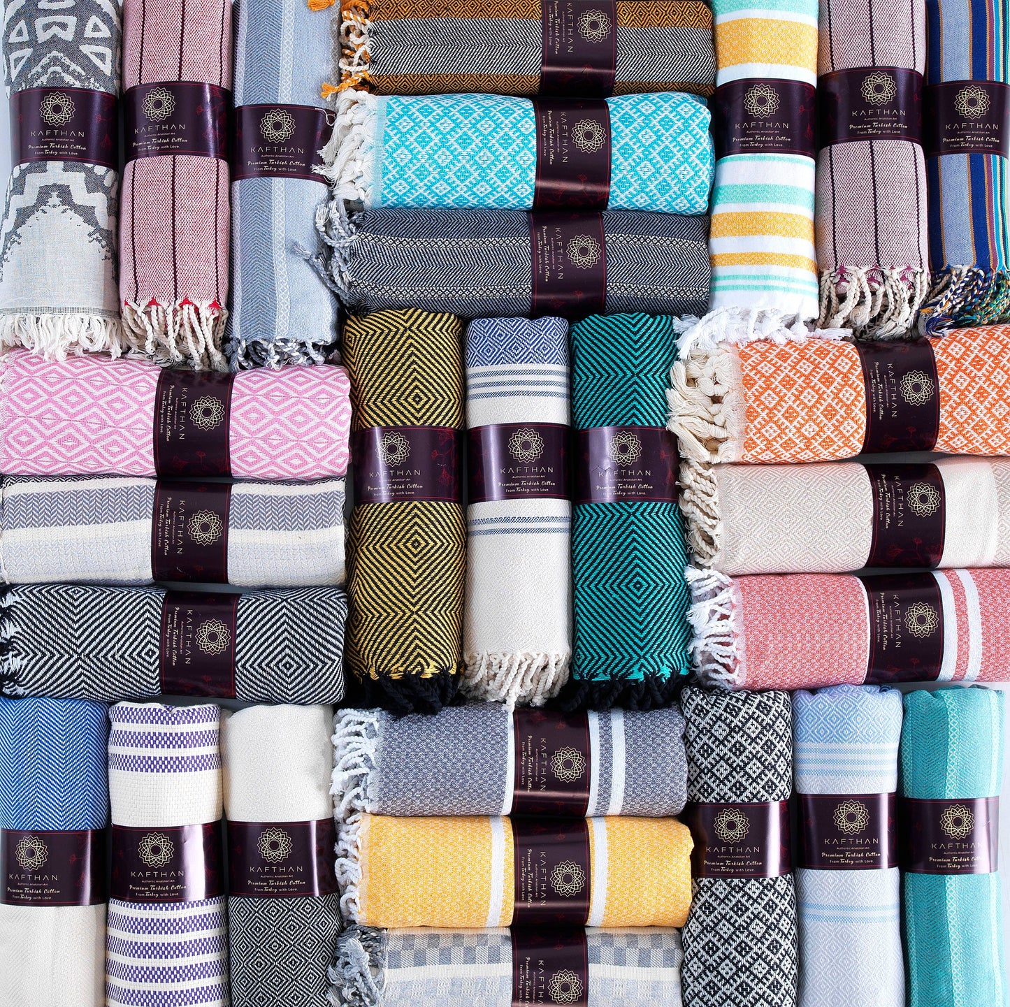 Cotton Beach Towels | Summer Gifts | Case of 10