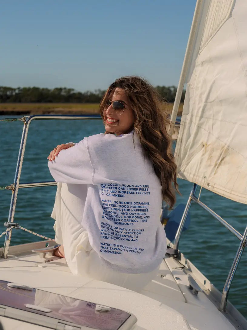 Blue Mind Unisex Pullover Sweatshirt