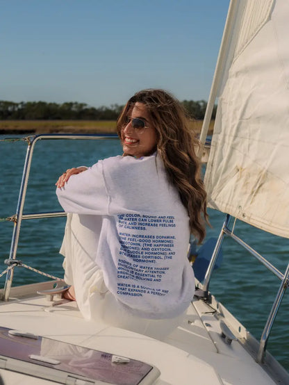 Blue Mind Unisex Pullover Sweatshirt