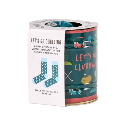 Socks in a Tin - Golf
