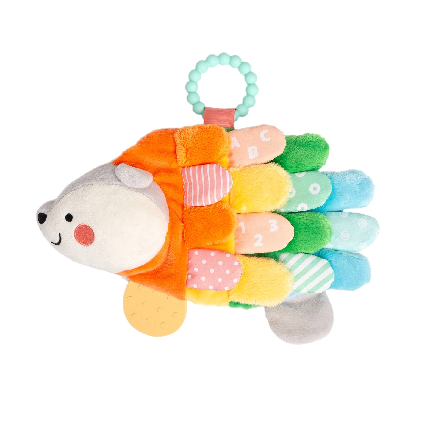 Hedgehog Montessori Snuggly Sensory Toy with Crinkle Tabs