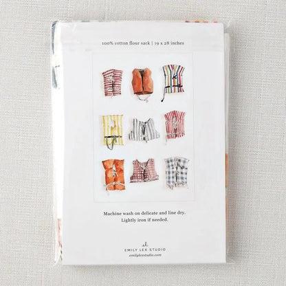 Boat Coats Cotton Flour Sack Tea Towel