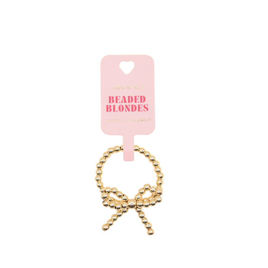 Gold Bow Ring